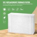 501 Replacement Filter Compatible with AprilAire 5000 Whole-House Air Purifier, 5000 Replacement Filter 16x25x6 MERV-15 Equivalent Filter,2-Pack
