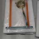 5-Piece Gold Bartender Kit with Stand. Stainless Steel Bar Tool Set, Colorful Handles. Includes Jigger, Strainer, Spoon, Bottle Opener Luxury Home Bar Cart Accessories, Cocktail Decor & Mixer Gift Set