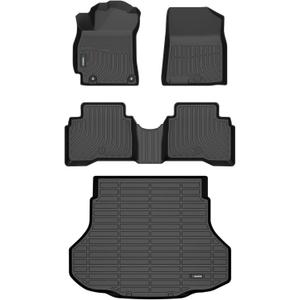 ANBINGOFloor Mats Fit for Hyundai Elantra Hybrid 2021-2026&Cargo Liners All Weather Mats for Hyundai Elantra Hybrid TPE Car Mat Rugs for Elantra Hybrid Rubber Trunk Carpet for Elantra Hybrid