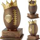 Quelay Tall Football Champion King Trophy for Football Sports Trophy Participation Winner Gift Goalpost Award