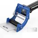 Fast Reload 3 Inch Wide Large Tape Gun Dispenser Packing Packaging Sealing Cutter (TG04-BLU)