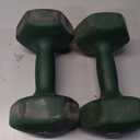 Amazon Basics Neoprene Dumbbell Hand Weights for Exercise and Muscle Toning, 20Lb Each