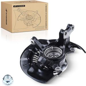 A-Premium Front Left Steering Knuckle & Wheel Bearing Hub Assembly Compatible with Toyota Highlander 2008-2010, Highlander 2011-2013 (GAS Only), AWD, Driver Side