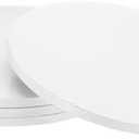 uxcell 3pcs Cake Boards, 12 Inch Round Cake Drum Circle Cake Base Grease Proof Pastry Board for Cake Baking Wedding Birthday Party Supplies White