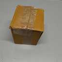 NIRMAN Acacia Wood round wooden storage jar with Lid for Keeping Cookies, Coffee, Flour, Sugar, Rice & Other Dry Foods (4.5" x 4.5" x 6")