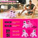 Nicmore Robot Cat Interactive Toys for Girls: Remote Control Pet for Kids Age 4-6 Gifts for 3 4 5 6 7 8 Year Old Gilrs RC Toys with Touch Sensing Gestures Christmas Birthday Gift Ideas