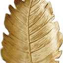Small Leaf Shaped Trinket Dish, Decorative Gold Jewelry Dish Tray, Ring Hodler Dish Jewelry Organizer