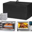 Oven, Toaster Dust Cover, 600D Thickened Nylon Material, Compatible For Nuwave Bravo 30-QT XL, For Hamilton Beach 31156, For Breville BOV450XL, For Hamilton Beach 31403 Oven Toaster