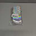 Funfery 100 Pack Smell Proof Holographic Bags with Clear Window, Resealable Mylar Foil Bags with Zipper, Ideal Sealing Pouch for Food Storage, Candy, Party Favors, and Sample Business Supplies (3x4.7 inches)