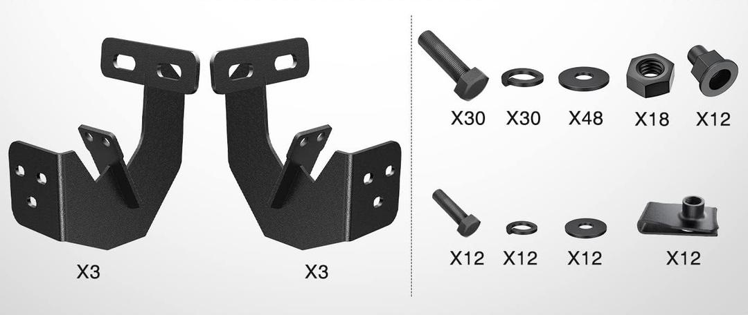 AUTOBULL Nerf Bar for 2009-2018 Dodge Ram
