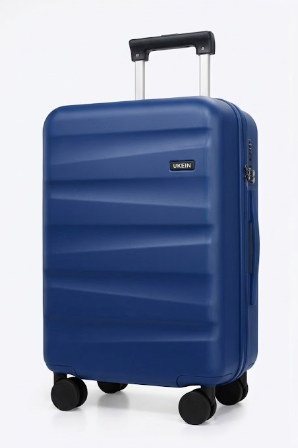 UKEIN 20Inch Carry On Luggage, Lightweight PC HardShell Suitcase with 360° Spinner Wheels, TSA-Approved, Durable Airline Approved Rolling Luggage with Telescoping Handle, Ideal for 3-4 Day Travel