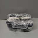 2 x Kids Heated Socks - Boys and Girls Electric Heating Wool Knee High Skiing Socks, 5000mAh Battery Pack (Small-Medium, Black)