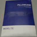 2 x BEDELITE Satin Pillowcase for Hair and Skin, Super Soft Similar to Silk Pillow Cases 4 Pack with Envelope Closure, Cooling Pillowcases for Women Men (20"x36" King Size, Sage Green)