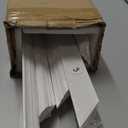 Art3d Pre-Cut Wall Molding Set of 6 pcs, Ready-to-Assemble Wainscoting Panels for Interior Wall Dcor Living Room Bedroom Accent Wall - Installed with Glue, 3 Top 3 Bottom (White: Style 1)