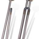 2 Pack Titanium HE 55220 Water Heating Element,for EcoSmart ECO POU6 ECO8 ECO11 Rheem, Eemax, Richmond element for water heater,Electric Tankless Water Heater Element Replacemen,5.5kW 220V or 6kW 240V