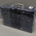 MeetXmas 100PCS Christmas Tree Balls Ornaments, Blue Christmas Ball Ornaments for Christmas Tree, Shatterproof Hanging Christmas Tree Decoration