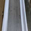 GarveeHome Entryway Table, Console Table with 3 Storage Drawers, 3 Tier Farmhouse Wooden Sofa Table, Hallway Tables for Entryway, Living Room-Grey