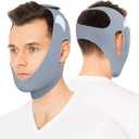 Chin Strap for Sleeping Anti Snoring Chin Strap Elasticity for Adults, Anti Snoring Devices Breathable and Durable Snore Stopper