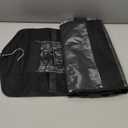 Wrapping Paper Storage, Gift Wrap Organizer Holder Double-Sided Hanging Gift Bag Storage Organizer (Black)