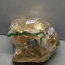 VEBESYET Gold Inflatable Mirror Ball 1m Reusable Large Event Decoration Balloon PVC Bubble Balloon For Party, Wedding, Decor (1 Piece, 39.4in)