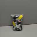 4 Pieces Boys Pajamas Toddler Boys Long Sleeve Cotton Pjs Kids Sleepwear Sets 24 Months-12 Years (5T, Black&Grey)