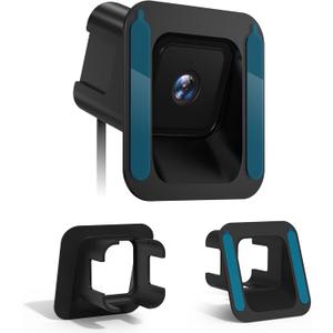 Window Mount for Wyze Cam V4/V3/V3 Pro, 20 Degree Tilt(Up/Down/Left/Right), No Screws, Self-Adhesive, Wyze Window Mount Easy Installation for Indoor/Outdoor Glass Monitoring, Black