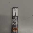 NYX PROFESSIONAL MAKEUP Epic Ink Liner, Waterproof Matte Liquid Eyeliner with Vegan Formula - Stone Washed (Grey) (1 Count (Pack of 1))