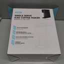 Tastyle Mini Hot and Iced Coffee Maker Single Serve, for K Cup and Ground, 6 to 14 Oz Brew Sizes, with Recipe Book, for Home, Travel, RV, Office and Dorm, Classic Black (2.0 Version)