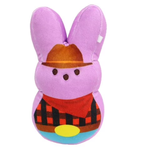 2 x Peeps Dress Up Builder Easter, Dress Up Police Easter, Cowboy Easter Plush, 5.75 in