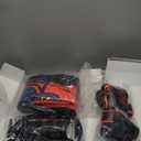 QPAU Kids Punching Bag Toy with Boxing Gloves, 66 Inch Larger Stable Kids Inflatable Boxing Bag Set, Gifts for Boys & Girls Age 6-12, for Practicing Karate, Taekwondo, MMA (Black&Red)