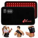 RED MITO Red Light Therapy Pad 660nm & 880nm LED Flexible Wearable Wrap Deep Therapy Belt with Timer for Back Shoulder Joints Muscle Pain Relief Device