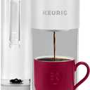 Keurig K-Supreme SMART Single Serve Coffee Maker With WiFi Compatibility, 4 Brew Sizes, And 66oz Removable Reservoir, Compatible with Alexa, White