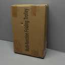 Small Folding Hand Truck Dolly with 2 Wheels, Lightweight Aluminum Foldable Luggage Cart, Collapsible Cart Portable Dolly for Airport Travel Moving Use