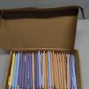 Crtiin 100 Pcs Gel Ink Pens Bulk, Black Ink 0.5mm Fine Point Retractable Pen Smooth Writing Office Supplies for Teacher Server Nurse Valentine Galentine Gift (Pastel Colors)