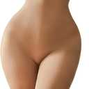 Tummy Control Bodysuits Full Body Suit Shapewear One Piece Capri Jumpsuits for Women (Medium, Sienna)