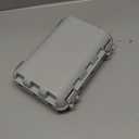 Outdoor Waterproof Electrical Box, Large Extension Cord Cover (9.05x6.61x2.67inch) Plug Protector Cable Connection Safety Box IP54 Water-Resistant for Power Strip, Holiday Light and Decorations, Grey