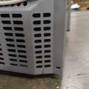 Zyerch 4.8 Cu. Ft. Fridge with Freezer, 2-Door Mini Fridge with Freezer, Adjustable Thermostat Small Refrigerator, Dorm Refrigerator for Apartment, Office, Kitchen, Silver