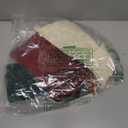 Personalized Christmas Stockings, 18 Inches Hanging Stockings with DIY Gingerbread Man Name Tags, Large Size Knitted Christmas Stockings for Mantels, Xmas Tree Family Holiday Decor-3 Pack-Red, Green, White