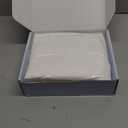 Sunflower Queen Fitted Sheet, 1-Piece Extra Deep Pocket Fitted Bottom Sheet 22", 100% Cotton Sateen Soft Breathable, White