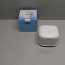 Ultrasonic Retainer Cleaner,50kHz Ultrasonic Denture Cleaner Machine for Aligner, Night guard, Braces, Jewelry and More 300ML Pod(White)