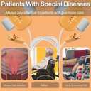 Bedwetting Alarm , Bed Wetting Pee Alarms for Older Kids Boys and Girls, Moisture Potty Alarm USB Rechargeable, Potty Training 3 Working Modes