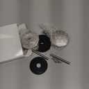 LEIFIDE 2 Pcs 2 Inch Kitchen Sink Hole Cover Faucet Hole Cover Stainless Steel Kitchen Sink Tap Plate Stopper Blanking Metal Plug(Brushed Stainless Steel)