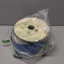 Houseables 1/4 Cable, Wire Rope, 1/4" OD, 0.149" ID, 7x7 Braided, Coated Cable, Vinyl Coated Wire Rope, Clothes line, Clothesline, Aircraft, Tension, Galvanized Metal, Steel, Plastic Covered, 250 Feet (Silver)