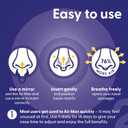 Air Max Nasal Dilators Trial Pack - Anti Snoring Devices - 76% More Airflow for Better Breathing & Against Nasal Congestion - Fit (1x Small & 1x Medium) - Reusable