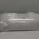 5 STARS UNITED Knee Pillow for Back Sleeping  Cooling Cover - Memory Foam Cushion for Sciatica Pain Relief  Under Leg Support for Sleeping on Back  Half Moon Bolster for Bed, Arctic Gray (Standard)