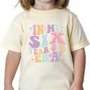 Birthday Girl Shirt Toddler Birthday Shirt Gift for 2nd 3rd 4th 5th 6th 7th 8th Tee Short Sleeve Cotton T-Shirt
