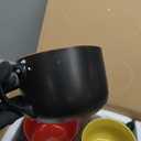 Elanze Designs 24 Oz X-Large Color Pop Mug Set of 4 - Perfect for Coffee, Cereal, Soup, Salad or Ice Cream Bowl, Oversized, Extra-Large Mugs, Green