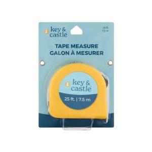 KEY & CASTLE Tape Measure 25ft 7.5m