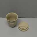 Ceramic Travel Mugs with Silicone Lids, 15 oz Portable Coffee Mug Travel Unique To Go Mug, Reusable Coffee Cups with Non-Slip Sleeve, Cappuccino,Tea,Latte,Iced Coffee Cups, Dishwasher Safe