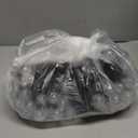 USOKYO Solar Lights Outdoor Waterproof, 2 Pack Total 120LED 72FT Solar String Lights for Outside with 8 Modes, Outdoor String Lights Crystal Globe Patio Lights for Garden Yard Party Decor (Warm White)